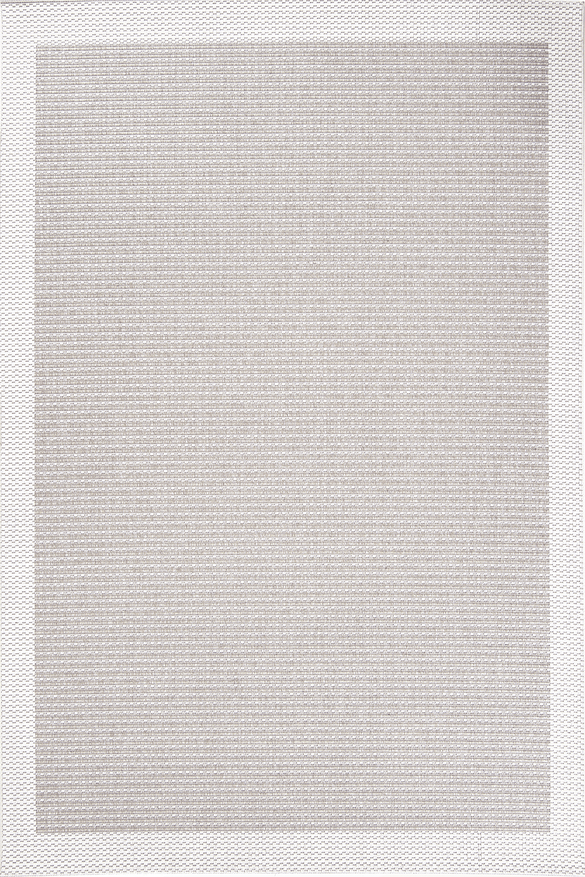 Dekorenti Lora 3211 Bej - Çerçeveli Modern Pamuk Tabanlı Polyester Halı