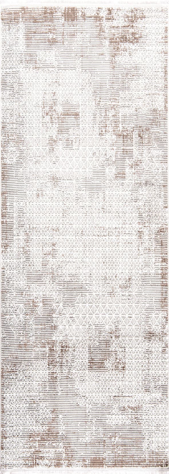 Dekorenti Dora 1903 Vizon - Modern Soyut Desenli Halı