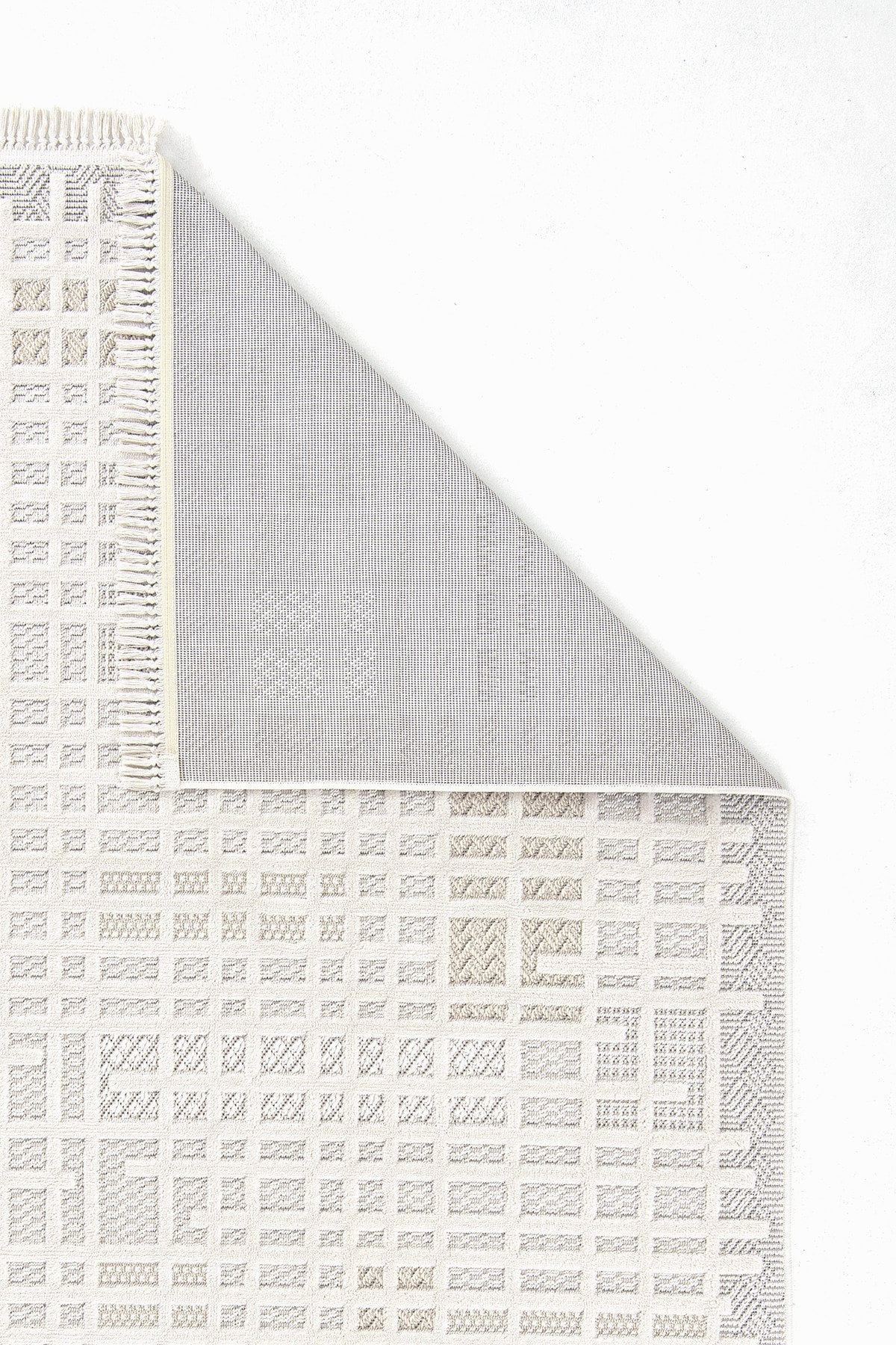 Dekorenti Bonn 8809 Bej – Modern Geometrik Desenli Tozumaz Halı
