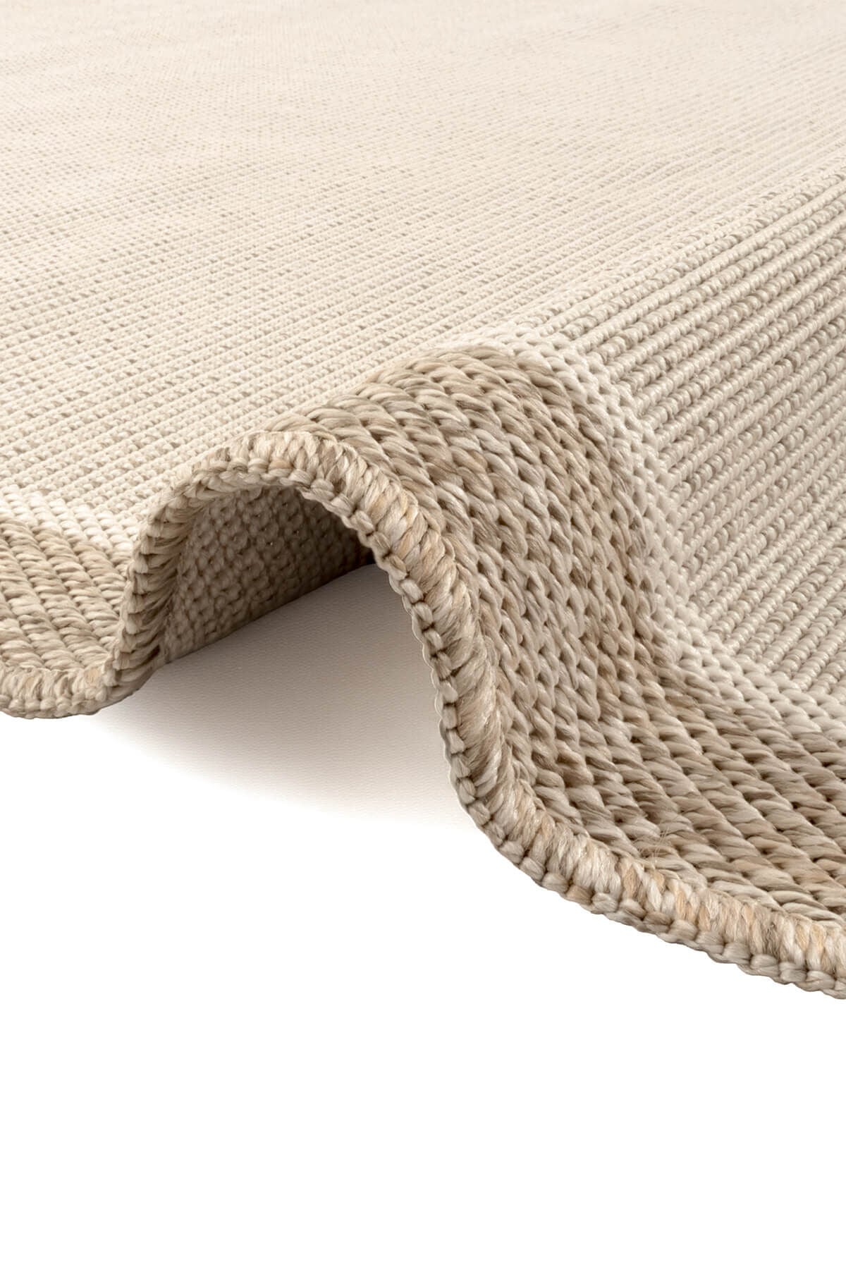 Dekorenti Siena 3701 Krem Sisal Halı - Modern Mutfak ve Koridor Halısı