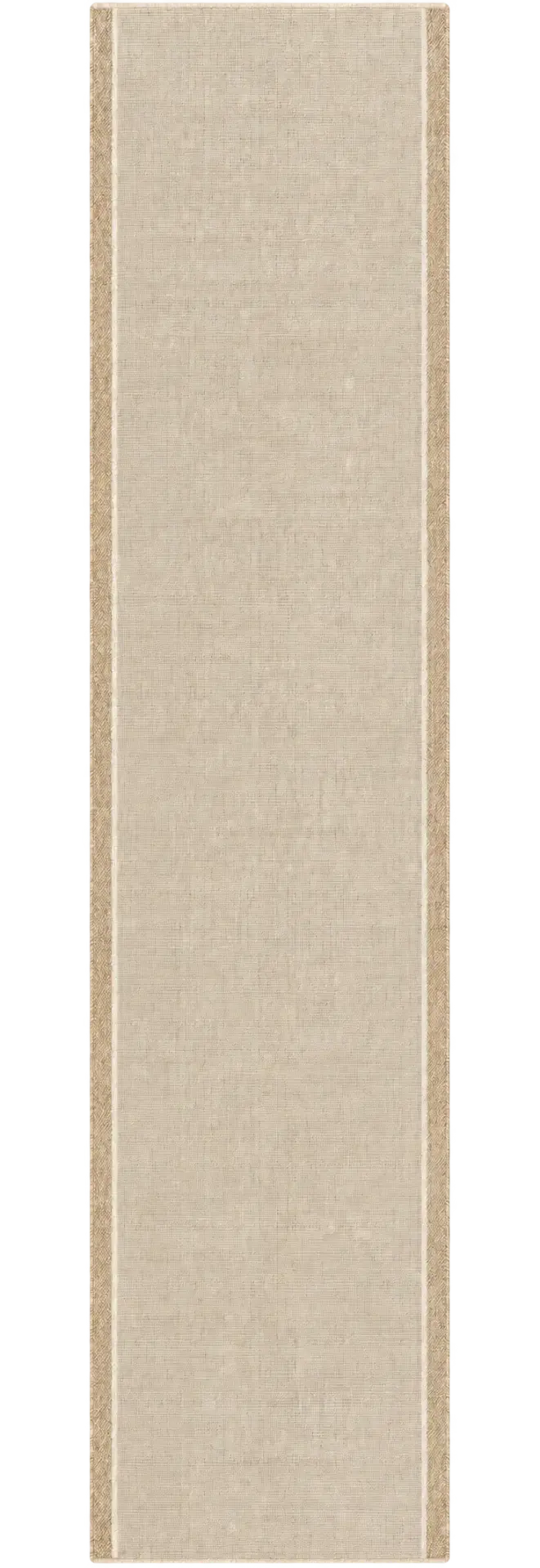Dekorenti Siena 3701 Krem Sisal Halı - Modern Mutfak ve Koridor Halısı