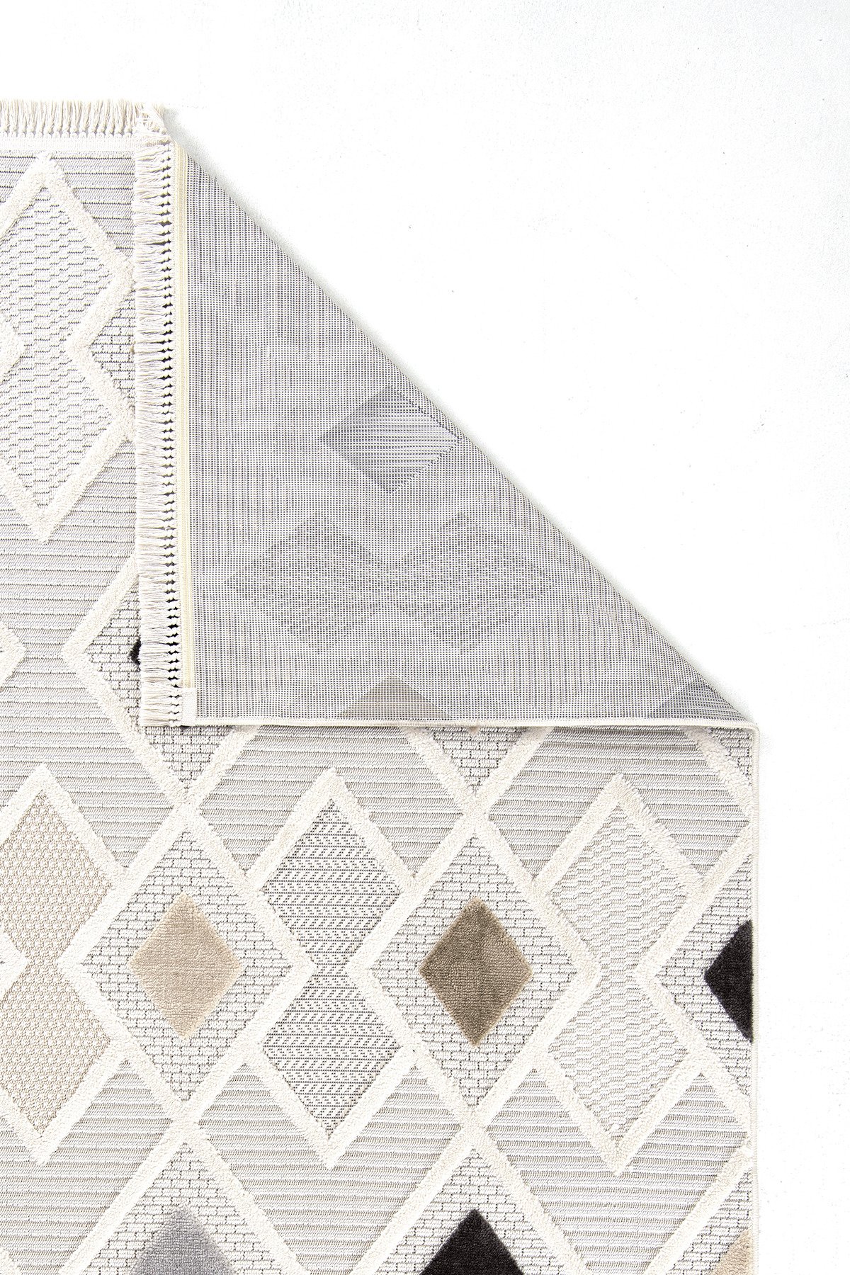 Dekorenti Bonn 8804 Gri Halı – Modern Geometrik Desenli Tozumaz Halı