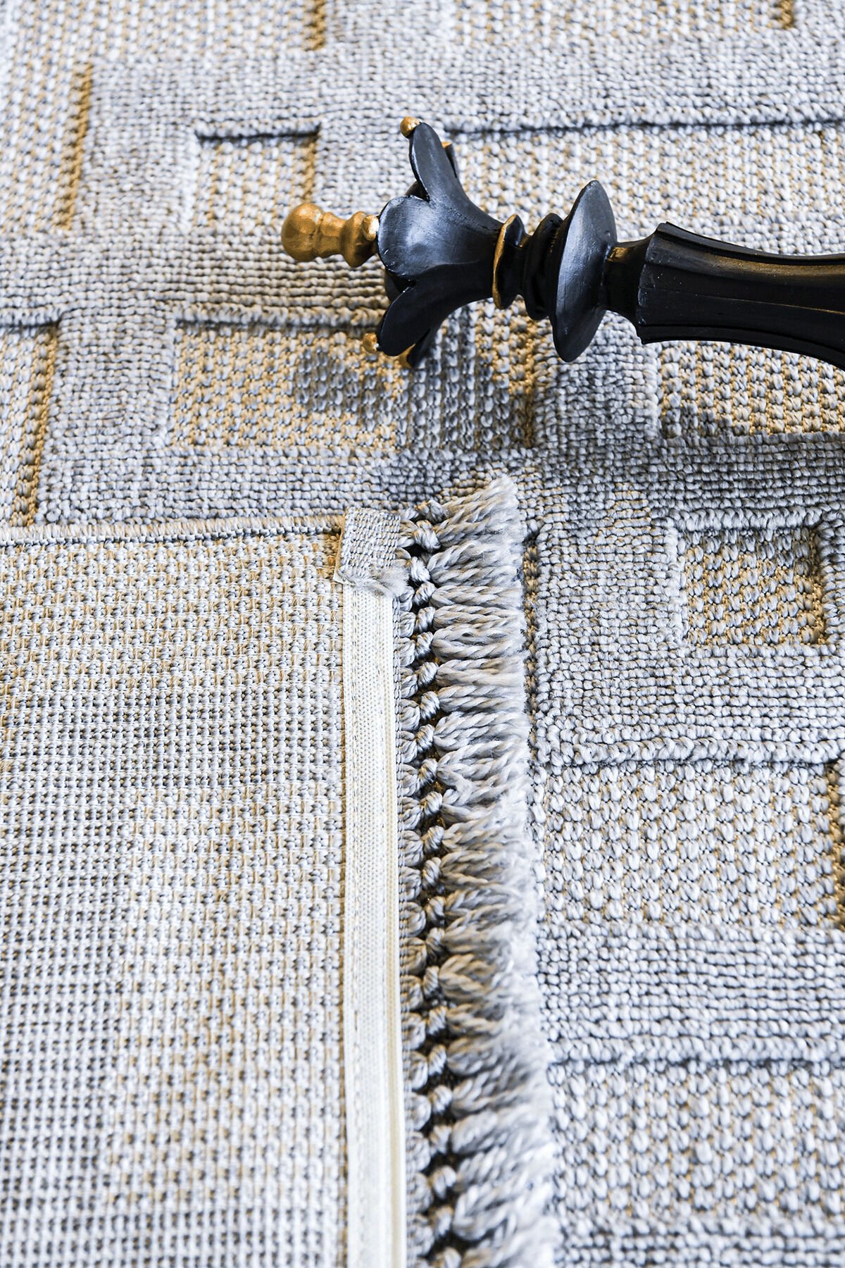 Dekorenti Togo 7509 Gri - Labirent Desenli Modern Halı