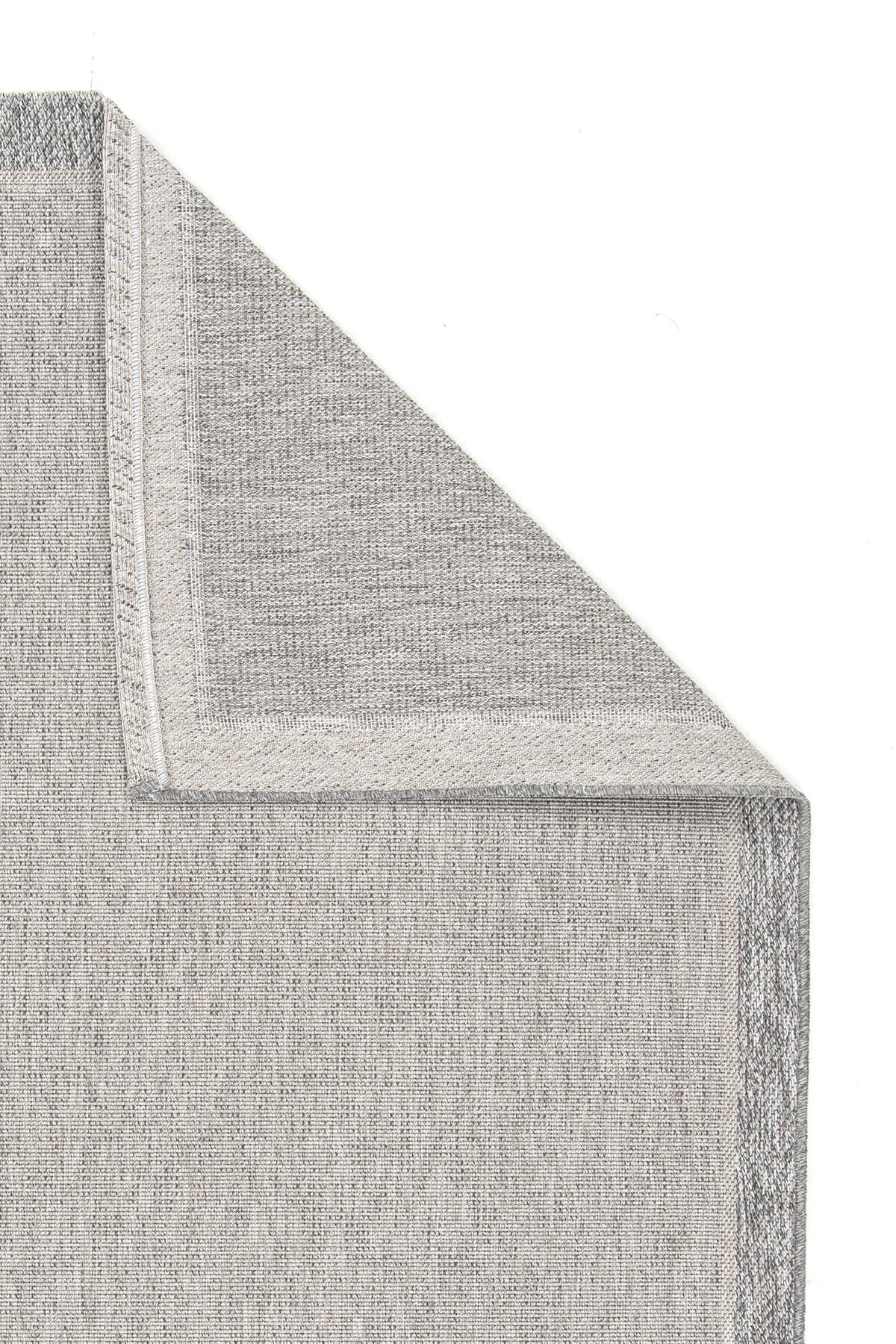 Dekorenti Siena 3704 Gri Sisal Halı – Modern Gri Çerçeveli Mutfak Halısı