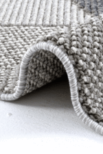 Bukle 1401 Gri - Yumuşak Dokulu Kolay Temizlenen Oturma Odası Halısı - Görsel 6