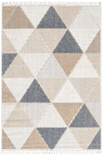 Bukle 1405 Sarı - Canlı Renkleriyle Dekoratif Ev Halısı