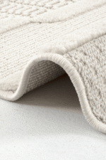 Bonn 8801 Krem - Kolay Temizlenen Şık Krem Halı Modeli - Görsel 3