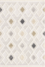 Bonn 8804 Gri - Elmas Motifli Şık ve Dayanıklı Halı Modeli