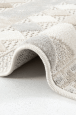 Bonn 8807 Bej - Baklava Motifli Şık ve Dekoratif Halı - Görsel 3