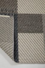 Bukle 1403 Gri Mavi - Şık Renk Geçişli Oturma Odası Halısı - Görsel 5