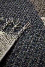 Bukle 1403 Gri Mavi - Şık Renk Geçişli Oturma Odası Halısı - Görsel 6