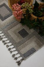 Bukle 1404 Gri - Genç Odaları İçin Modern ve Dekoratif Halı - Görsel 7