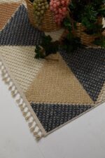 Bukle 1405 Sarı - Canlı Renkleriyle Dekoratif Ev Halısı - Görsel 7