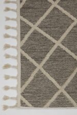 Bukle 1409 Gri - Yumuşak Dokulu ve Kolay Temizlenen Oturma Odası Halısı - Görsel 4