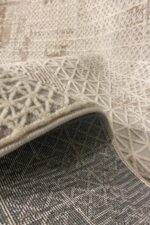 Dora 1903 Vizon - Modern ve Klasik Dekorasyona Uyumlu Şık Halı - Görsel 4