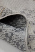 Dora 1904 Vizon - Sanatsal Desenli Zarif Ev Halısı - Görsel 7