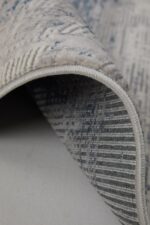 Dora 1909 Mavi - Modern Ev Dekorasyonu İçin Sanatsal Desenli Halı - Görsel 6