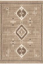 Dekorenti Etnik 2402 Krem Beyaz