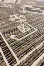 Dekorenti Etnik 2402 Krem Beyaz - Görsel 2