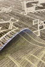 Dekorenti Etnik 2402 Krem Beyaz - Görsel 3