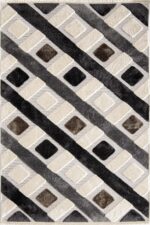 İndus 8002 Krem - Canlı ve Enerjik Görünümlü Modern Halı