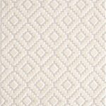 İndus 8003 Beyaz - Kabartma Desenli Beyaz Halı Modeli