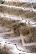 İndus 8005 Vizon - Geometrik Desenli Modern Salon Halısı - Görsel 4