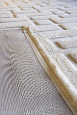 İndus 8006 Krem - Aydınlık ve Ferah Oturma Odası Halısı - Görsel 3