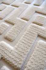 İndus 8006 Krem - Aydınlık ve Ferah Oturma Odası Halısı - Görsel 4