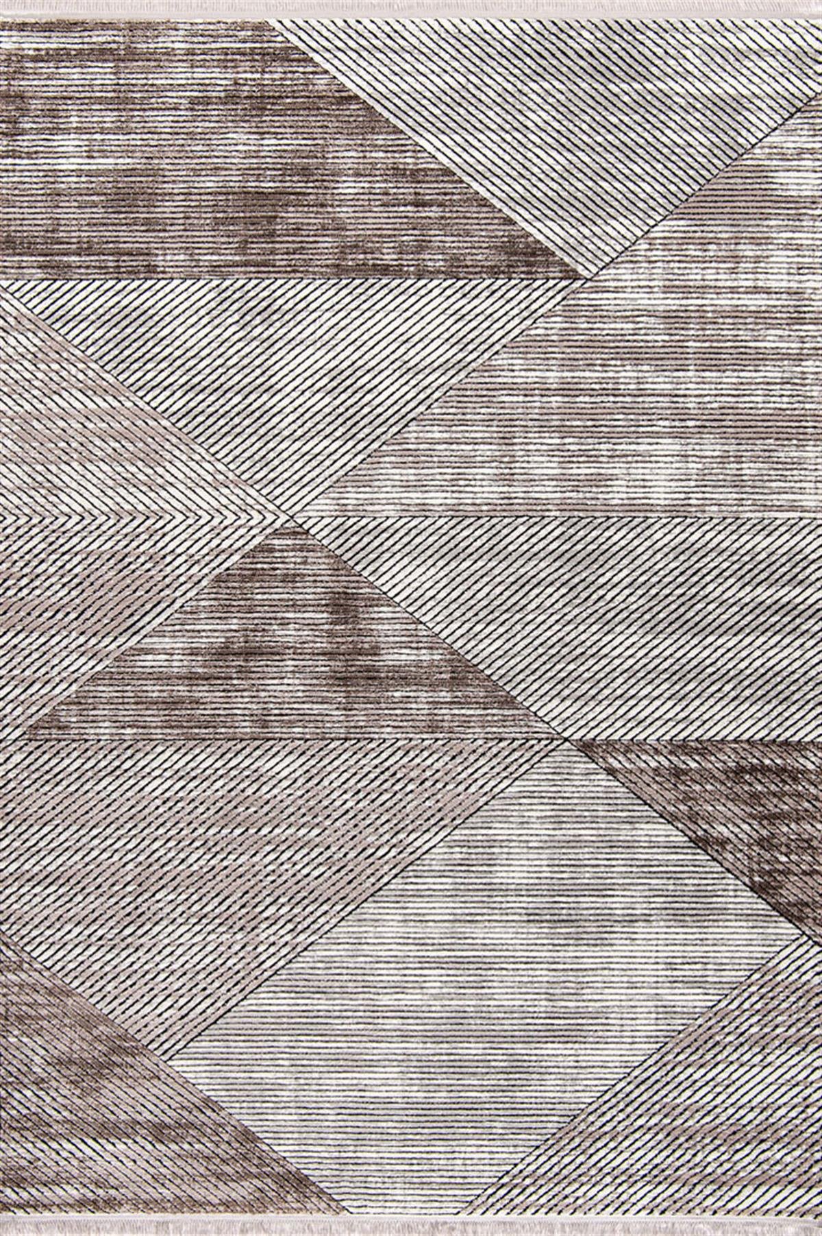 Mira 1610 Vizon Kahve - Kolay Temizlenebilir, Yoğun Dokulu, Modern Salon Halısı - Binbirdesen Halı Mira 1610 Vizon Kahve - Kolay Temizlenebilir, Yoğun Dokulu, Modern Salon Halısı - Görsel 1