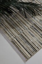 Mira 1611 Gri - Şık ve Dinamik Tasarımlı Oturma Odası Halısı - Görsel 6