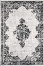 Mira 1618 Gri - Bohem Tarzlı Şık Antre Halısı