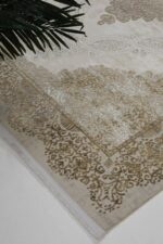 Mira 1619 Vizon - Geleneksel Motifli Klasik Vizon Salon Halısı - Görsel 6