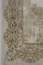 Mira 1619 Vizon - Geleneksel Motifli Klasik Vizon Salon Halısı - Görsel 4