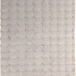 Nice 9302 Gri - Modern Dalga Desenli Gri Halı ile Sade Şıklık