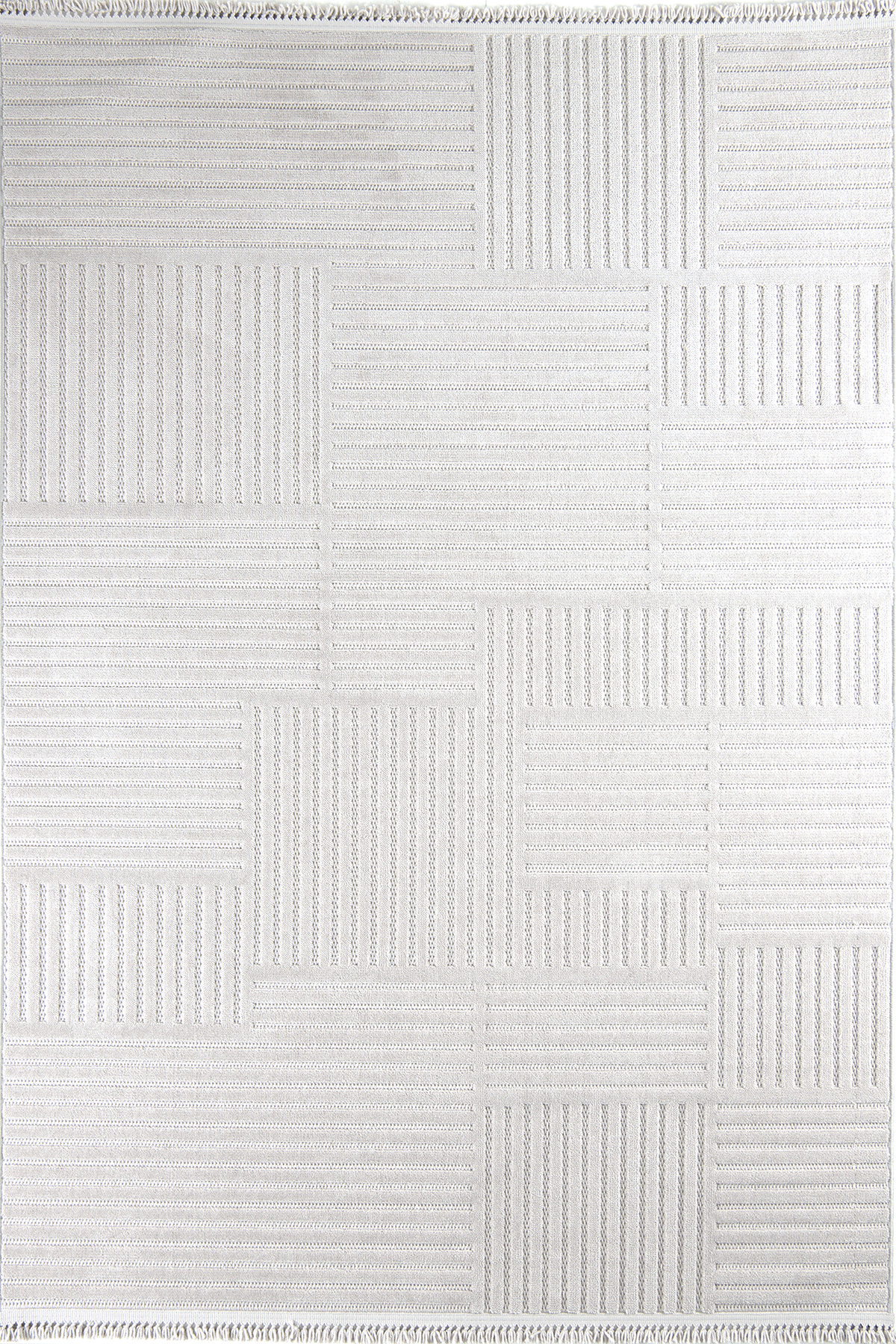 Prag 9203 Açık Gri - Minimal Desenli Modern Açık Gri Halı - Binbirdesen Halı Prag 9203 Açık Gri - Minimal Desenli Modern Açık Gri Halı - Görsel 1