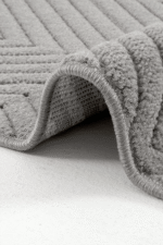 Prag 9206 Gri - Derinlik Katan Koyu Gri Oturma Odası Halısı - Görsel 3