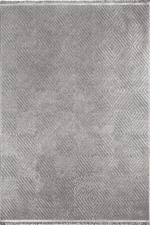 Prag 9206 Gri - Derinlik Katan Koyu Gri Oturma Odası Halısı