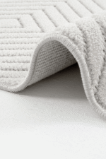 Prag 9207 Gri - Işığı Yansıtan Şık Açık Gri Halı Modeli - Görsel 3