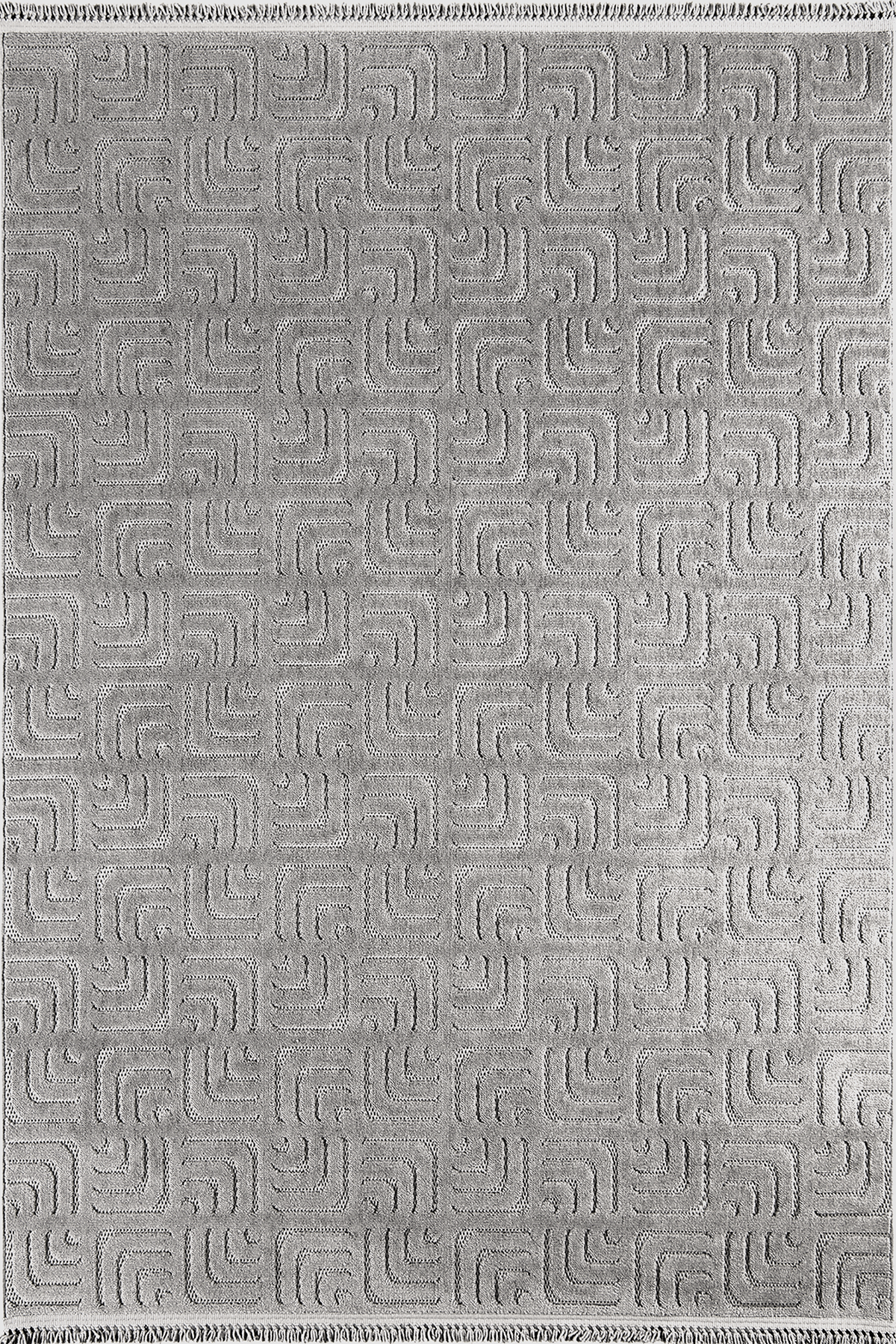 Prag 9210 Koyu Gri - Modern Desenli, Koyu Gri Renkli Salon Halısı - Binbirdesen Halı Prag 9210 Koyu Gri - Modern Desenli, Koyu Gri Renkli Salon Halısı - Görsel 1