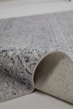 Sateen 6407 Mavi - Soft Tonlu Vintage İlhamlı Halı Modeli - Görsel 4