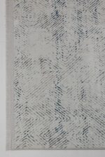 Sateen 6408 Mavi - Bohem Etkili Pastel Dokulu Halı Modeli - Görsel 2