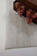 Sateen 6414 Gri - Doğal Dokulu Gri Gölge Efektli Halı - Görsel 6