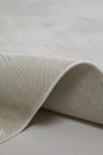 Sateen 6415 Beyaz - Temiz Görünümlü Şık Beyaz Halı - Görsel 3
