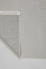 Sateen 6415 Beyaz - Temiz Görünümlü Şık Beyaz Halı - Görsel 2