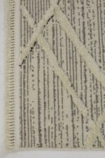 Step 2204 Gri - Dinamik Hatlara Sahip Modern Gri Halı - Görsel 3