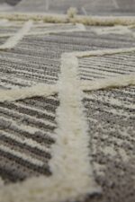 Step 2206 Gri - Etkileyici Modern Stilde Gri Desenli Halı - Görsel 8