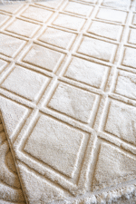 Step 2209 Krem - Modern ve Şık Görünümlü Krem Halı - Görsel 3