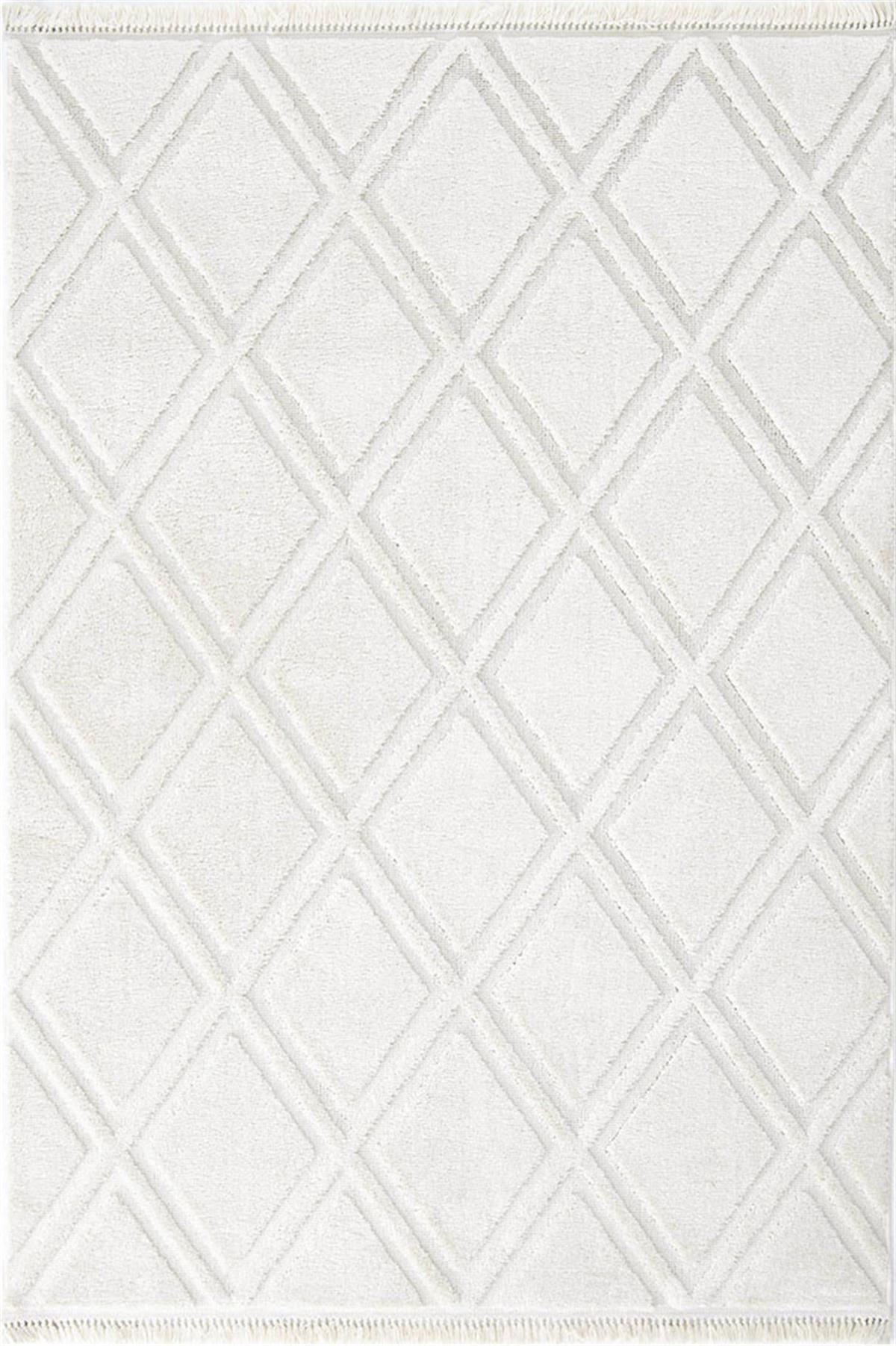 Step 2209 Krem - Modern ve Şık Görünümlü Krem Halı - Binbirdesen Halı Step 2209 Krem - Modern ve Şık Görünümlü Krem Halı - Görsel 1