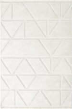 Step 2211 Krem - Trend Modern Tasarımlı Krem Halı